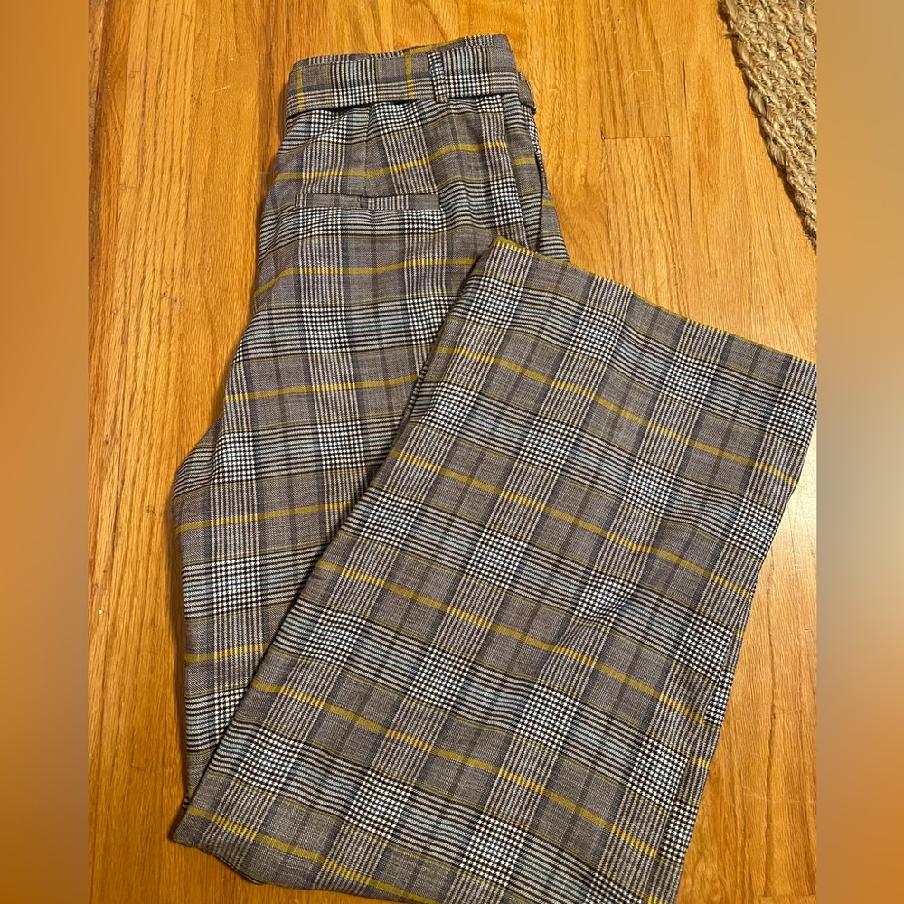 A NEW DAY plaid wide pant